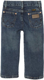 Wrangler Boys' Little 13MWZ Cowboy Cut Original Fit Jean, Subtle Worn, 1T Slim