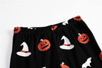 Popshion Kids Halloween Pajamas Pumpkin Girls Nightmare Before Christmas Sleepwear Toddler Boys Halloween Glow in the Dark Pjs S
