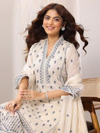 Libas WomenS Cotton Blend Kurta Set (99046Or
