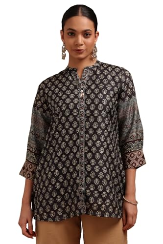 Soch Women Muslin Floral Print Blouse
