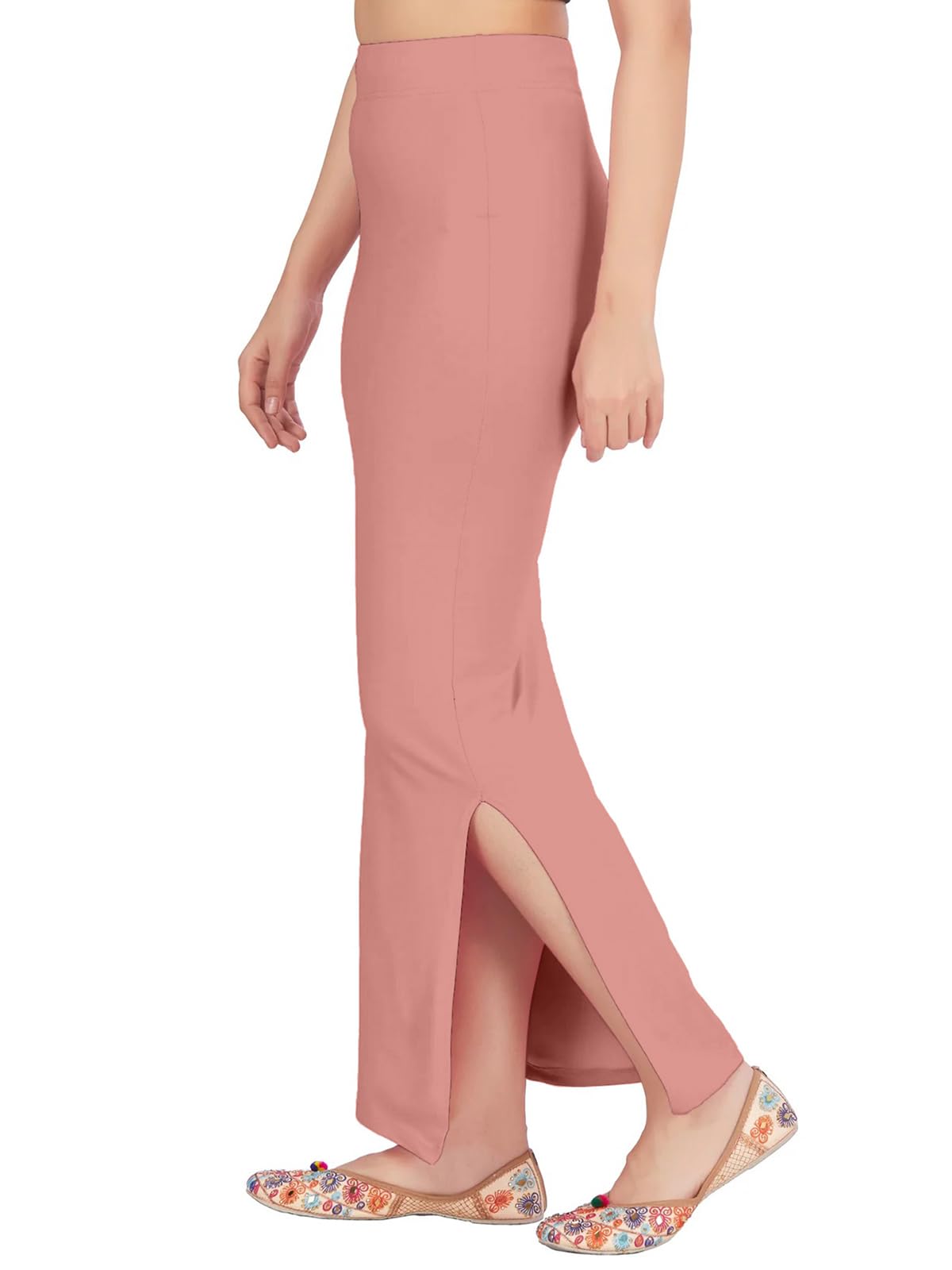 Selvia Spandex Western Skirt Dusty Pink