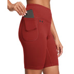 Under Armour Womens Motion Bike Shorts, (840) Earthen Orange / / Black, X-Small