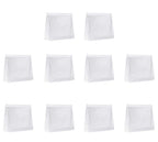sansheng Small Clear Cosmetic Bag with Zipper,(5.9X1.38X5.1inch) Plastic Zipper Bags,Mini Clear Pouch for Toiletries and Gifting