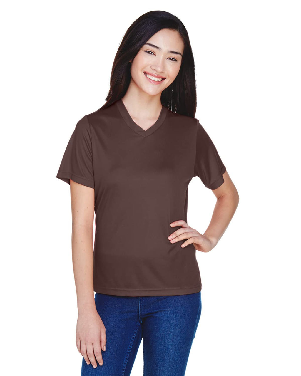 Ladies Zone Performance T-Shirt - WHITE - XS(D0102H7NBMX)
