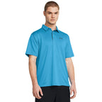 Under Armour Men's Tech Golf Polo, (421) Capri / / Pitch Gray, Medium