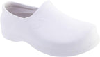 Genuine Grip 385-6M Mens White Slip-Resistant Injection Clogs - Size 6