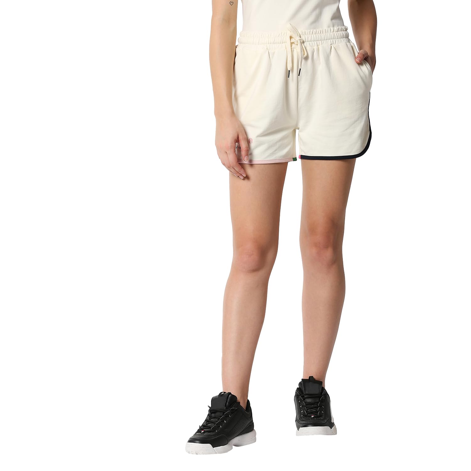 Pepe Jeans WomenS Chino Shorts (Pl211631_Ecru