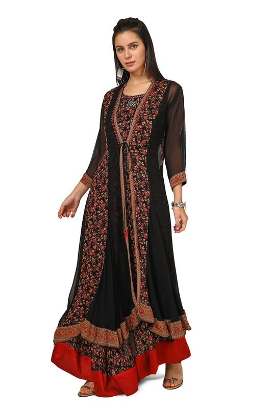 Soch Women Georgette Floral Print Dress