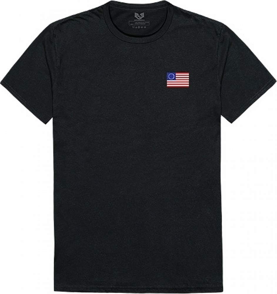 Relaxed Graphic T, Betsy Ross 1, Black, M