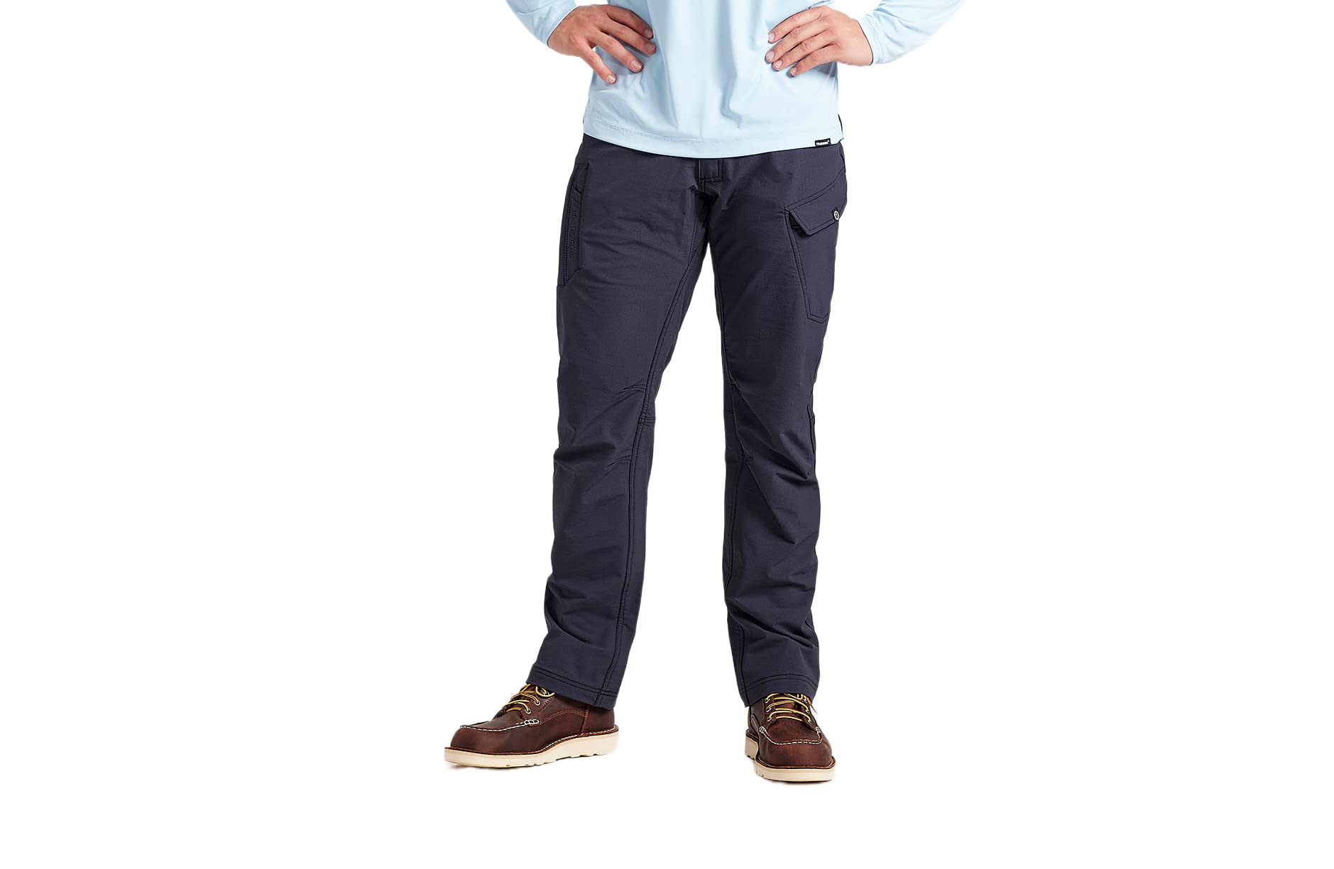 TRUEWERK Mens Work Pants - T2 WerkPant Technical Workwear, 30W X 30L Navy
