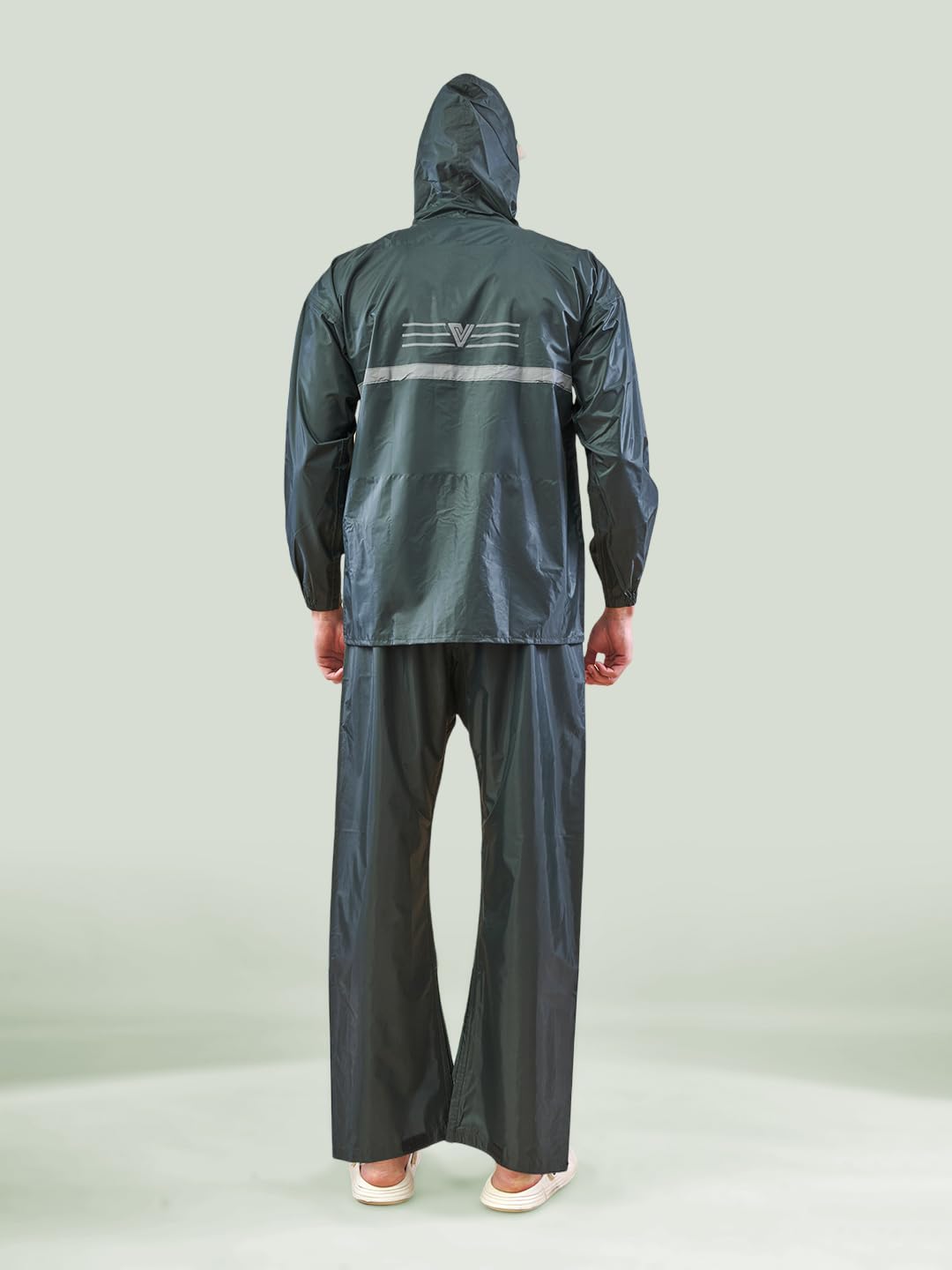 Lux Venus Reflecting Design Tapping Rain Suit For Men