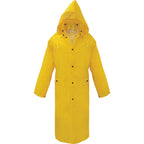 Boss Yellow PVC-Coated Rayon Rain Jacket L