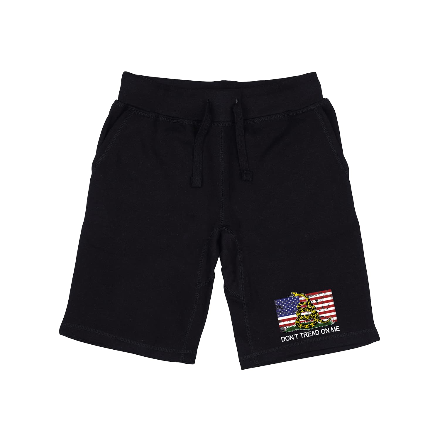 Graphic Shorts, Flag 2 w/Gadsden,Black, 2X