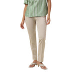 Fabindia WomenS Slim Pants (2112625Beige_Beige