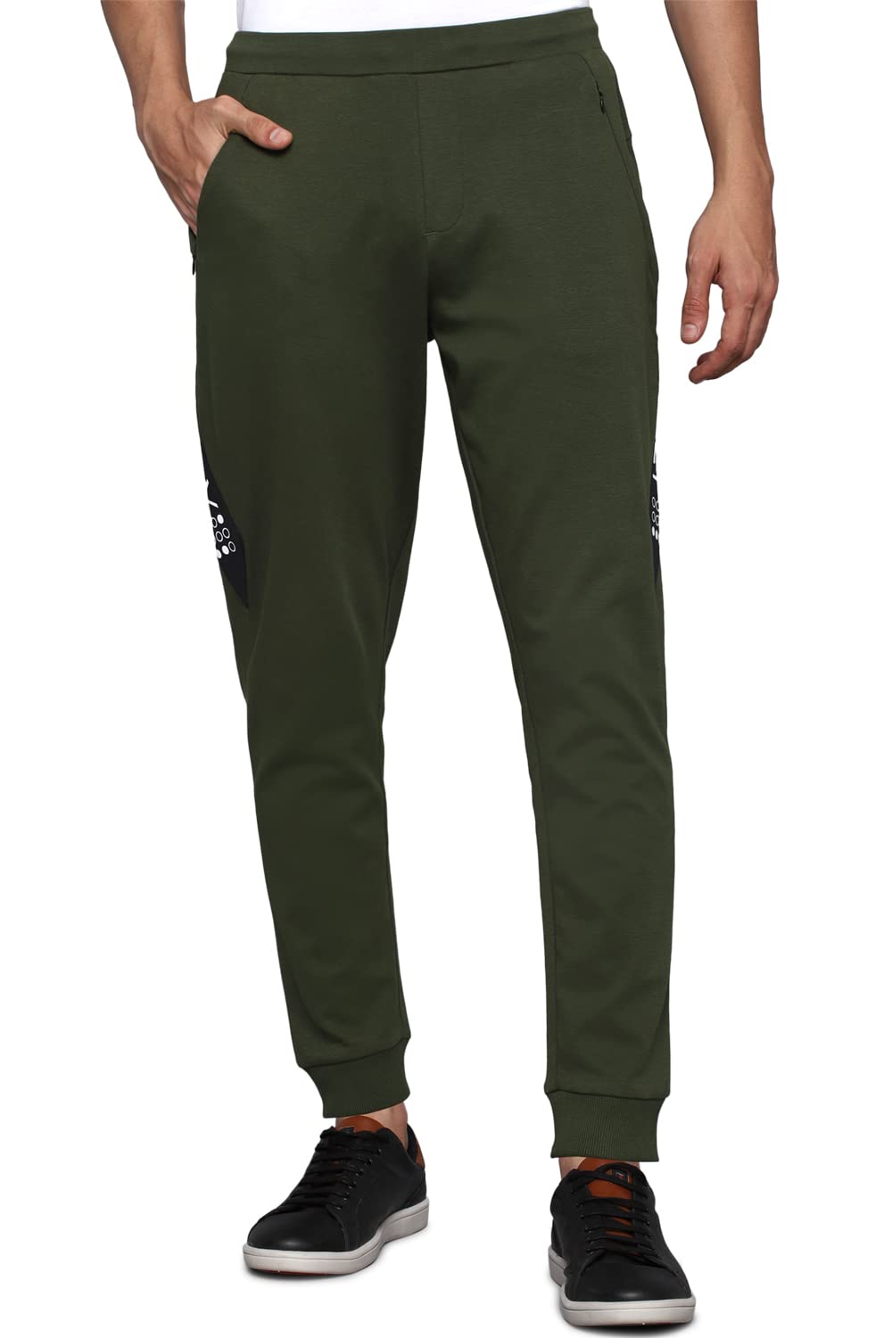 Allen Solly Men Regular Fit Printed Graphic Pants