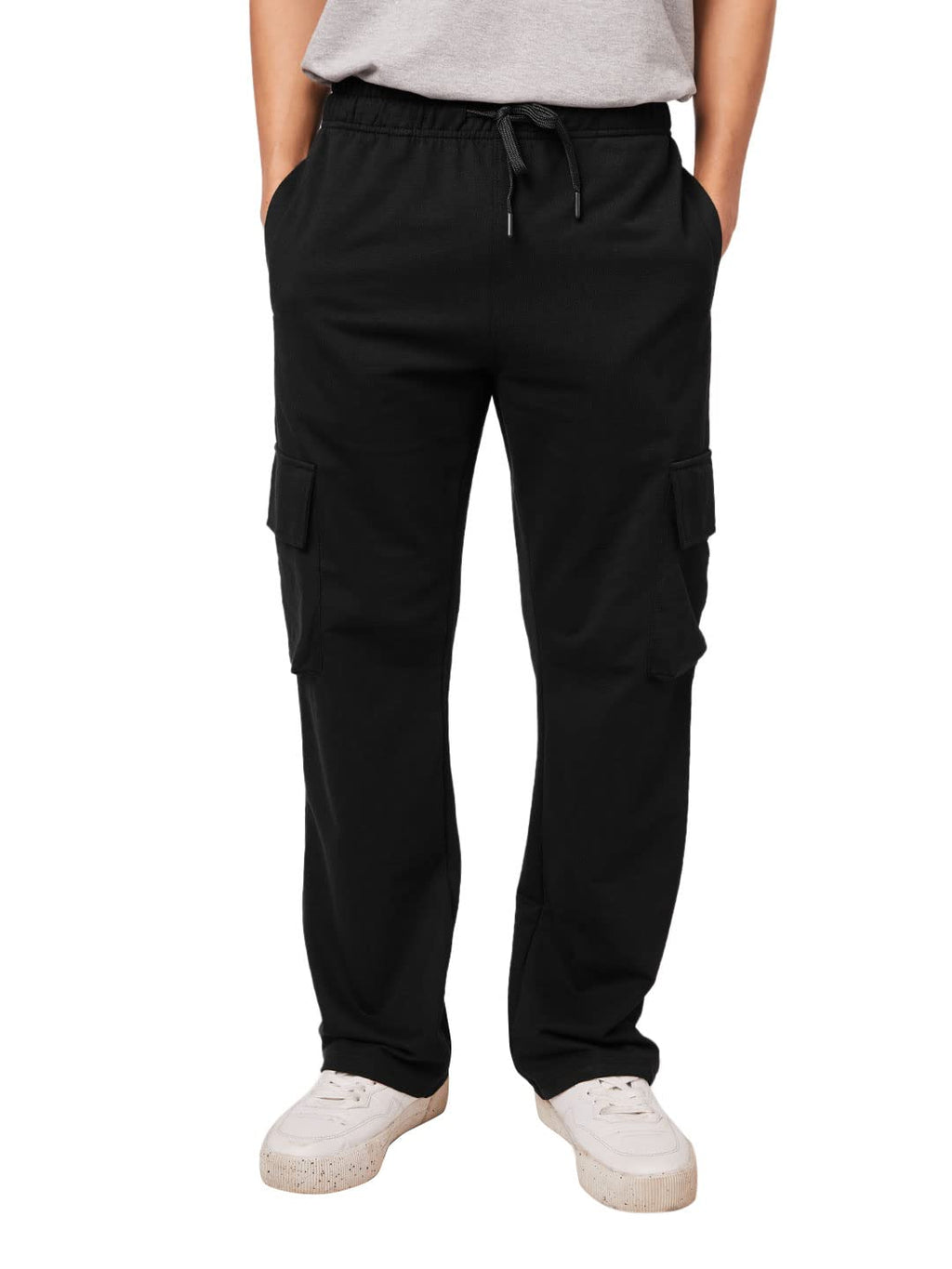 The Souled Store MenS Regular Work Utility Apron (204696_Parent_Black