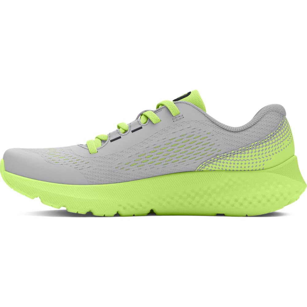 Under Armour Boys' Pre School Rogue 4, (101) Mod Gray/Morph Green/Black, 11K, US