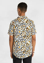 Dhruvi Trendz Regular Fit Mens Shirt (Dt-Ms-6068_Yellow