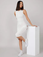 Toochki Dress For Women | Dresses For Women | Women Dress | One Piece Dress For Women |Bodycon Dresses | White Bodycon Fit Dress