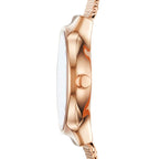 Skagen Women's Freja Lille Two-Hand Rose Gold Stainless Steel Mesh Band Watch (Model: SKW2665)