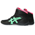 ASICS Men's Matflex 7 Shoes, 9.5, Black/New Leaf