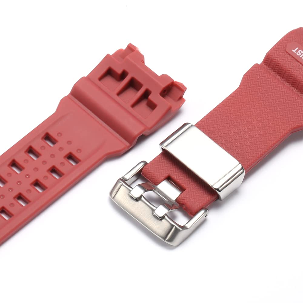 WRISTARMOR Resin watch band Replacement for G-Shock GWG1000 GWG-1000GB Men's Sport Watch Strap