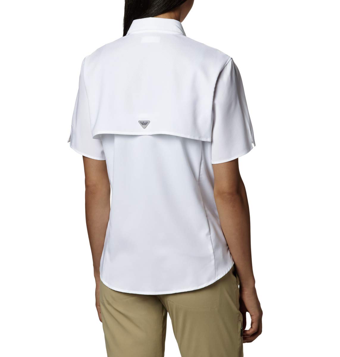 Ladies TamiamiII Short-Sleeve Shirt - WHITE - XS(D0102H785Z2)