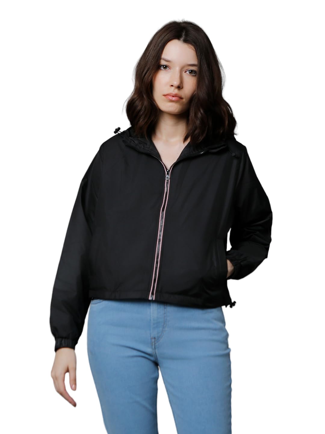 High Star WomenS Jacket (Hswjkw23002_Bk_Black