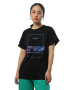 Bewakoof Womens Graphic Printed 100% Cotton T-Shirt - Boyfriend Fit, Round Neck, Half Sleeves