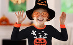 Popshion Kids Halloween Pajamas Pumpkin Girls Nightmare Before Christmas Sleepwear Toddler Boys Halloween Glow in the Dark Pjs S