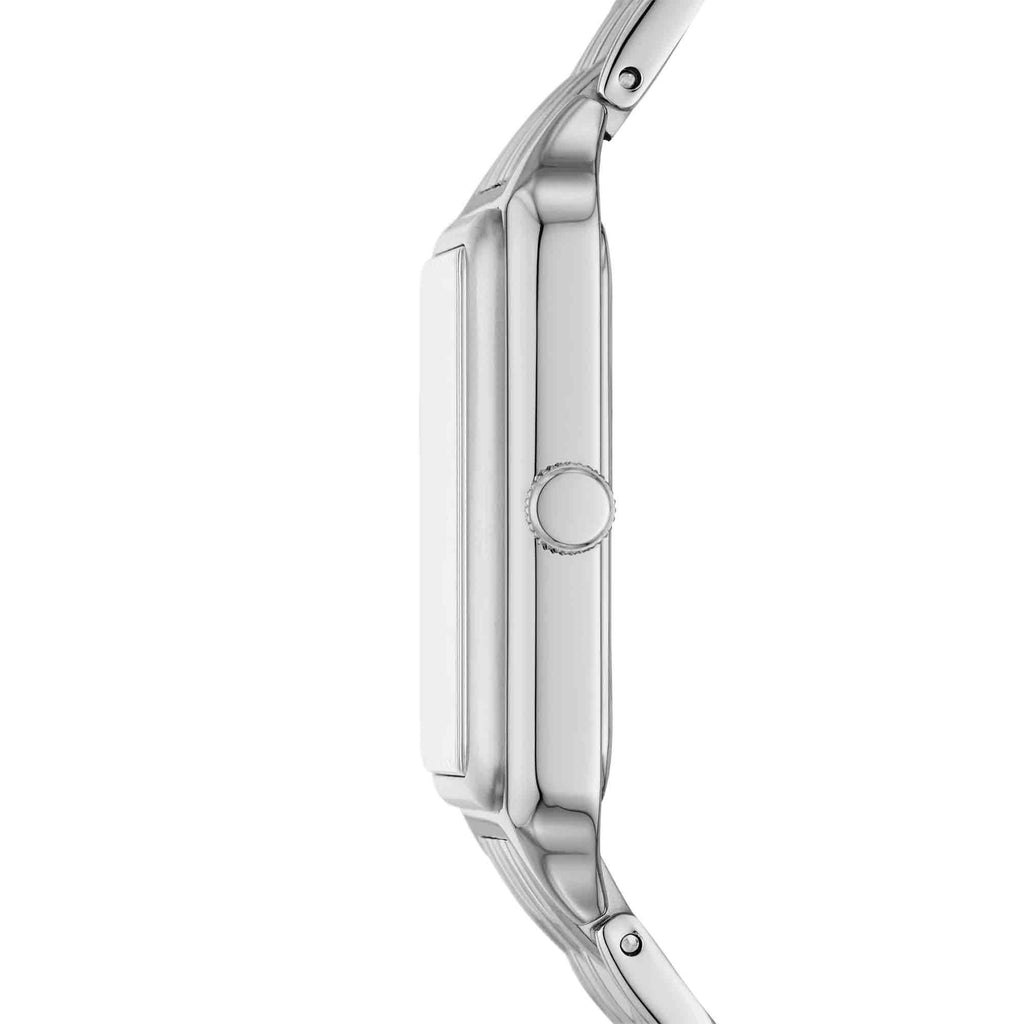 Fossil Women's Raquel Quartz Stainless Steel Three-Hand Watch, Color: Silver (Model: ES5306)