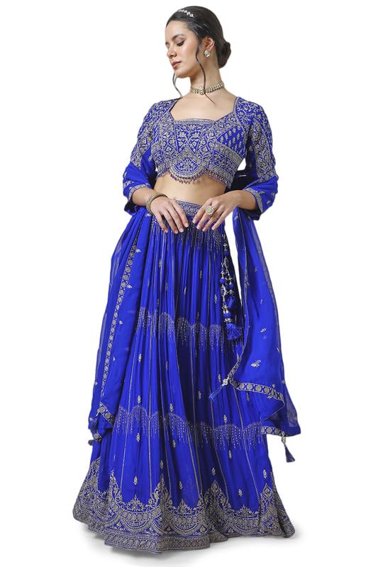 Soch Women Georgette Embroidered Dupatta
