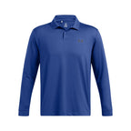 Under Armour Men's Performance Polo 3.0 Long Sleeve, (432) Tech Blue / / Black, X-Large