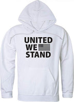 Graphic Pullover,United We Stand,White, XL