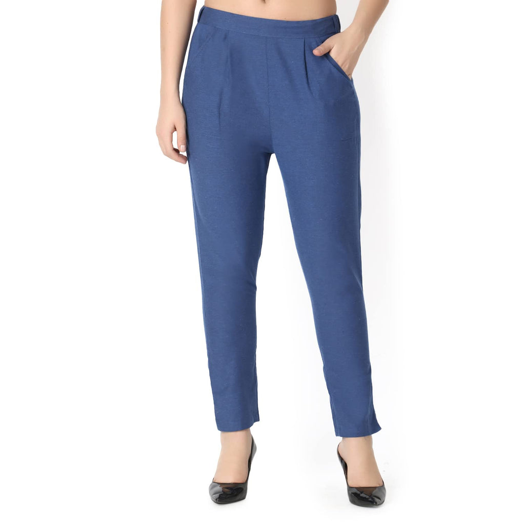 OM SAI LATEST CREATION Womens Trousers || Lycra Casual Track Pants for Women || Regular Fit || Officewear || Daily || Outing We