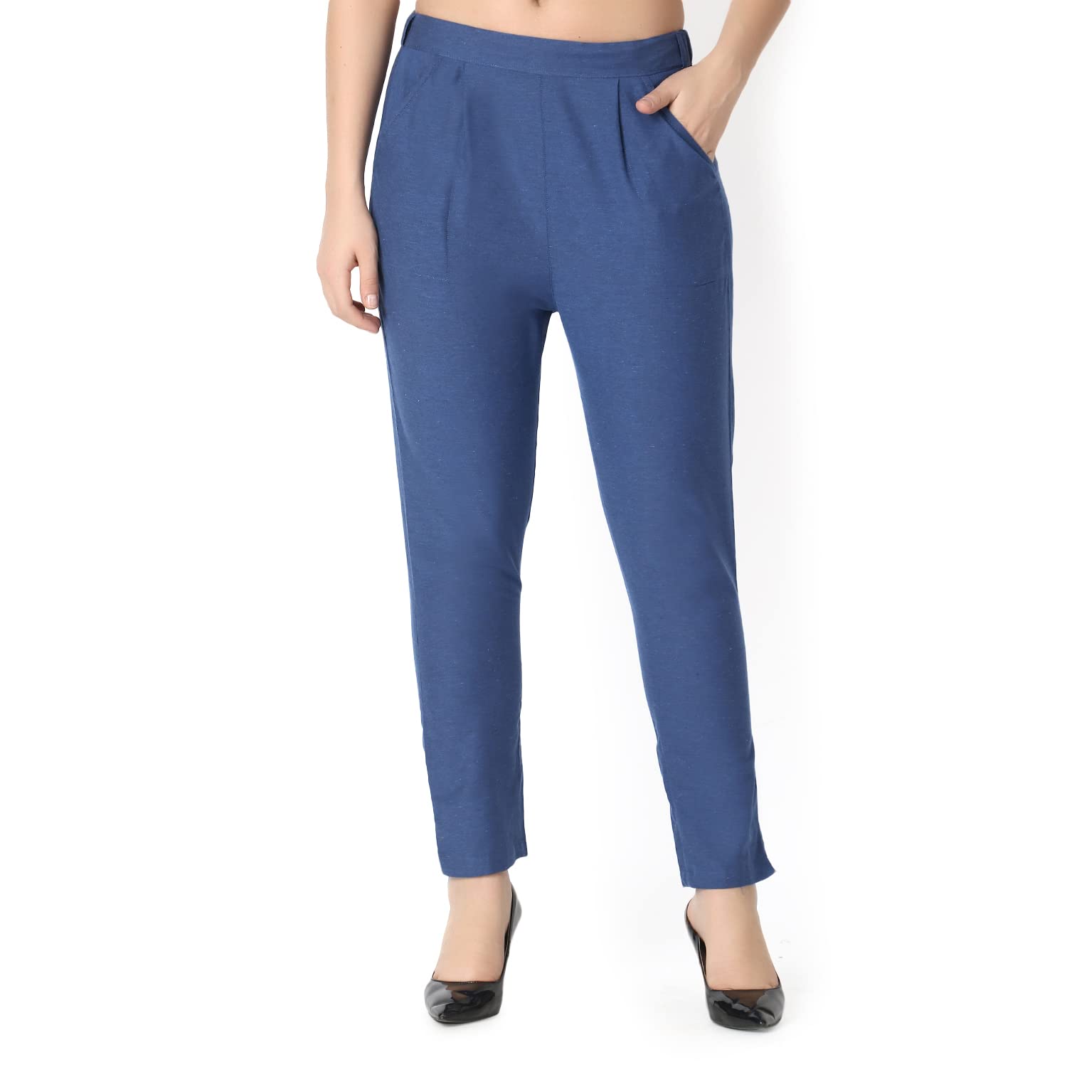 OM SAI LATEST CREATION Womens Trousers || Lycra Casual Track Pants for Women || Regular Fit || Officewear || Daily || Outing We