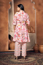 GRECIILOOKS 3 Piece Co-Ord Set For Women | Formal/Office Co-Ord Set For Women | Blazer Co-Ord Set For Women | Designer Kurta Set