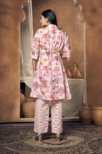 GRECIILOOKS 3 Piece Co-Ord Set For Women | Formal/Office Co-Ord Set For Women | Blazer Co-Ord Set For Women | Designer Kurta Set