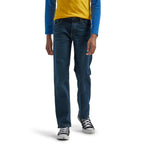 Wrangler Boys' Straight Fit Jean, Dark Night, 5