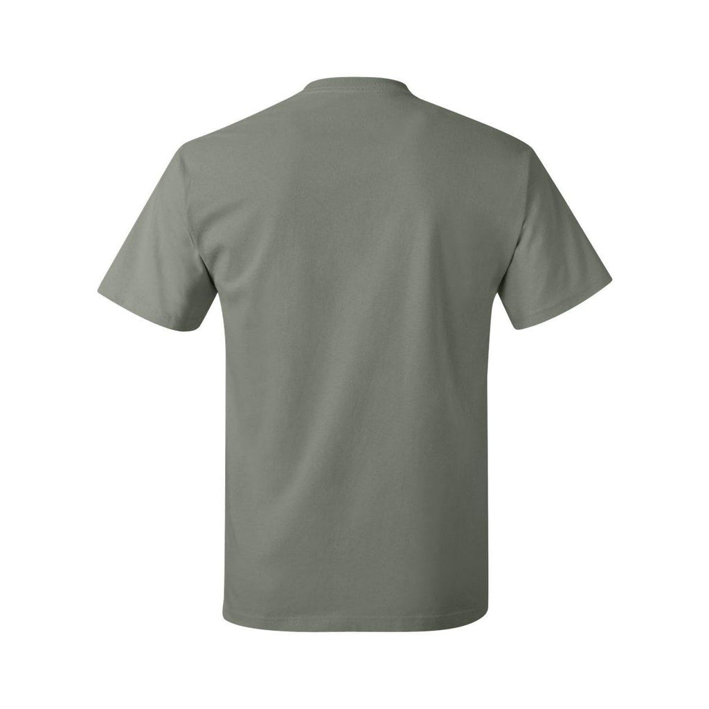 Hanes Men's 6 oz. Authentic-T T-Shirt 4XL Stonewash Green