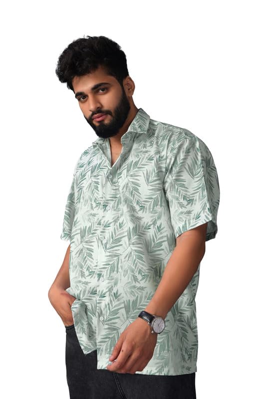Brown Culture Shirt For Men, Solid Half Sleeves Shirt, Wrinkle Free Mens Shirts, Cotton Printed Shirts, Regular Fit Stylish Mens