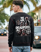 Bewakoof Official Marvel Merchandise Marvel Men Graphic Print Oversized Fit Full Sleeve Round Neck Cotton Terry Sweatshirt_64878