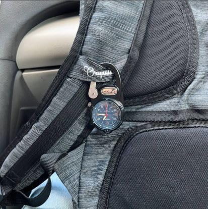 Dakota Mini Clip Microlight, Quality Pocket and Fob Watch, Premium Durability Outdoor Gifts for Men and Women, Use for Fishing H