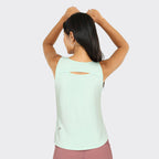 BlissClub Step Up Tank | Two Layer Fabric | Modal-Polyester | Sleeveless | Sweat-Wicking