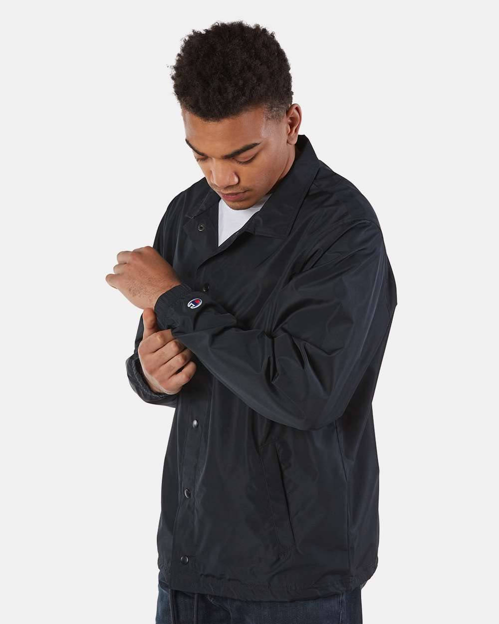 Mens coachs Jacket - BLAcK - S(D0102H7DD82)