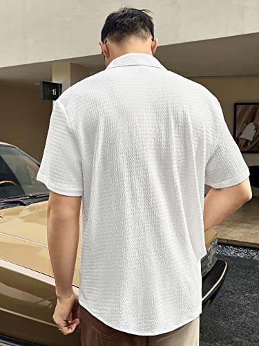 Greciilooks Mens Casual Poly Cotton Regular Fit Shirt