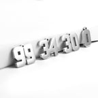 MIMITLTY Personalized Jersey Number Necklaces for Mens,Athletes Stainless Steel Sport Number Pendant Chain for Boys Baseball/Bas