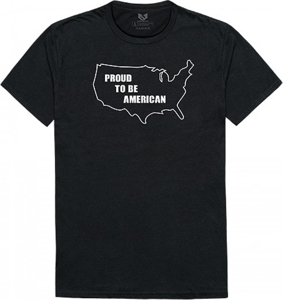 Relaxed Graphic T, PTB American, Black, S