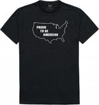 Relaxed Graphic T, PTB American, Black, S