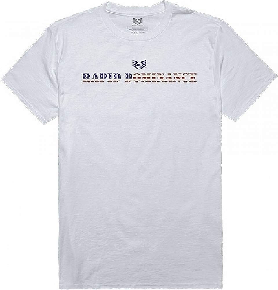Graphic Tee,Rapid Dominance Text,White, L